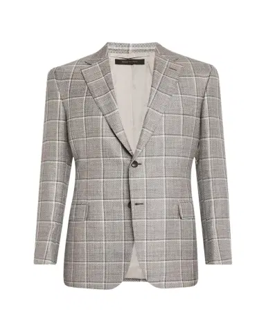 Brioni Men's Cashmere-Blend Plaid Sport Coat | Thumbnail 1 Brioni Men's Cashmere-Blend Plaid Sport Coat | Thumbnail 1