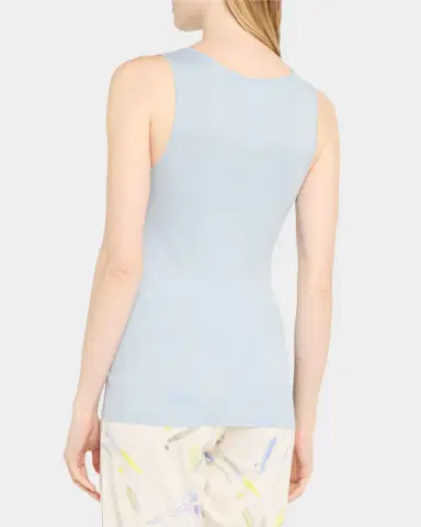 Hanro Cotton Delight Lace-Trim Tank Top | Thumbnail 24