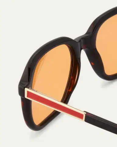 Selima Optique Maestro Sun Square Acetate & Metal Sunglasses | Thumbnail 7