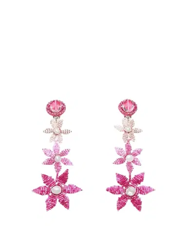 Ranjana Khan Tiered Pink Degrade Earrings | Thumbnail 1
