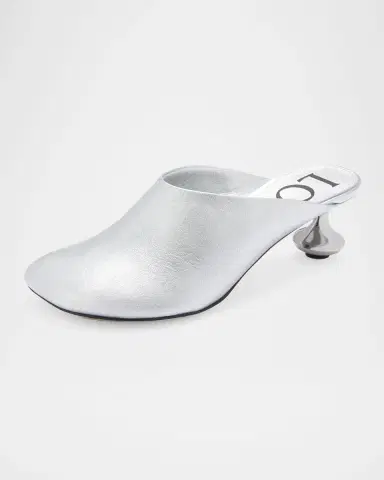 Loewe Toy Metallic Mule Pumps | Thumbnail 2