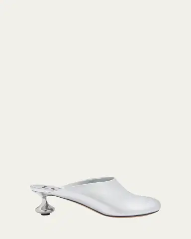 Loewe Toy Metallic Mule Pumps | Thumbnail 5