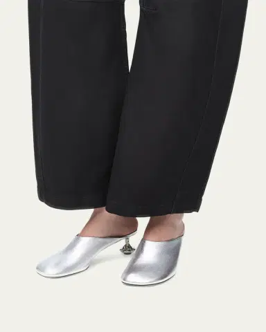 Loewe Toy Metallic Mule Pumps | Thumbnail 6