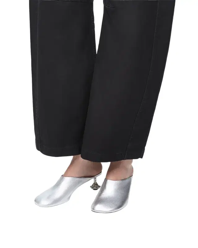 Loewe Toy Metallic Mule Pumps