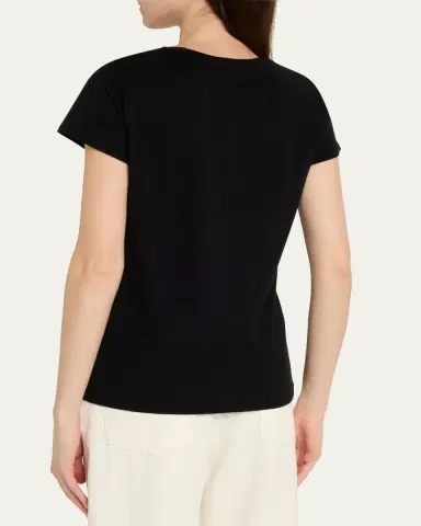 MAJESTIC FILATURES Crewneck Organic Cotton T-Shirt | Thumbnail 8 MAJESTIC FILATURES Crewneck Organic Cotton T-Shirt | Thumbnail 8