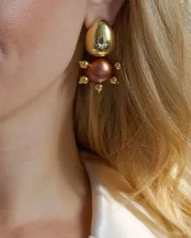 Saule Label Tulia Chocolate Cherry Earrings | Thumbnail 2