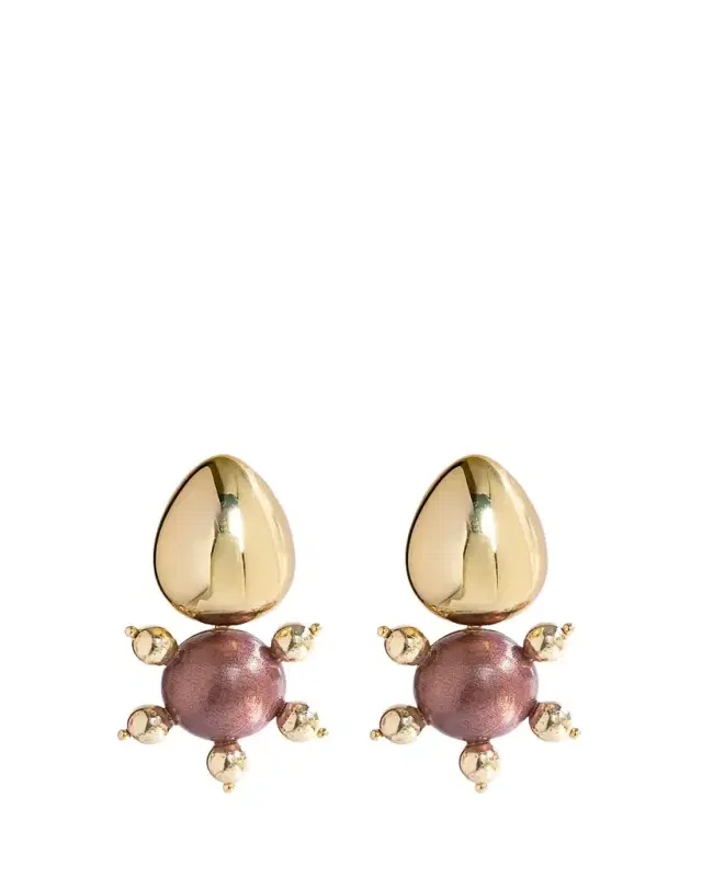 Tulia Chocolate Cherry Earrings