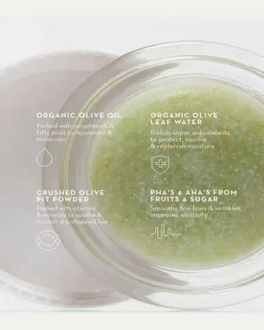 Furtuna Skin Triple Olive Lip Polish, 0.3 oz. | Thumbnail 3