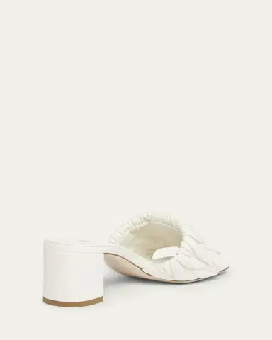 Miu Miu Quilted Leather Mule Sandals | Thumbnail 9 Miu Miu Quilted Leather Mule Sandals | Thumbnail 9
