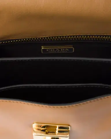 Prada Small Soft Sound Leather Shoulder Bag | Thumbnail 8