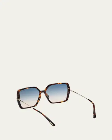 Tom Ford Joanna Square Acetate Sunglasses | Thumbnail 4 Tom Ford Joanna Square Acetate Sunglasses | Thumbnail 4