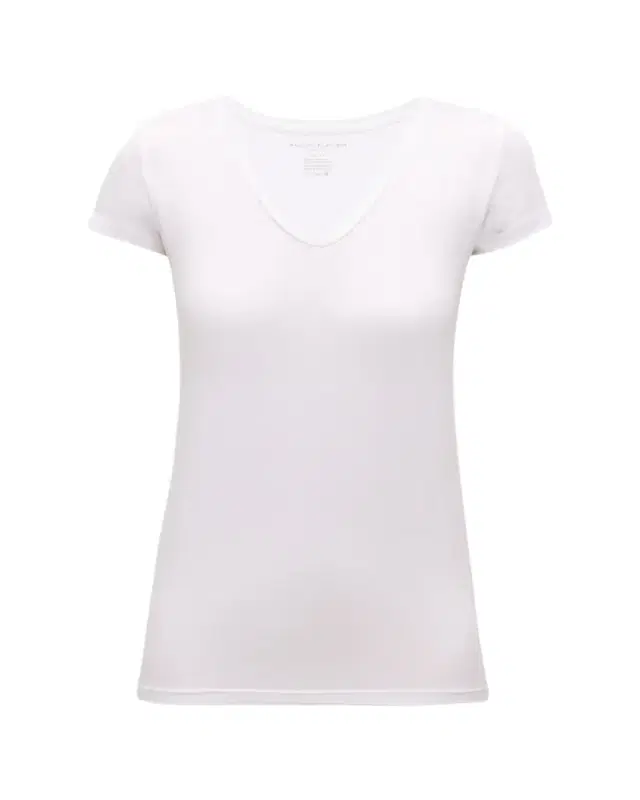 Soft Touch Short-Sleeve V-Neck Tee