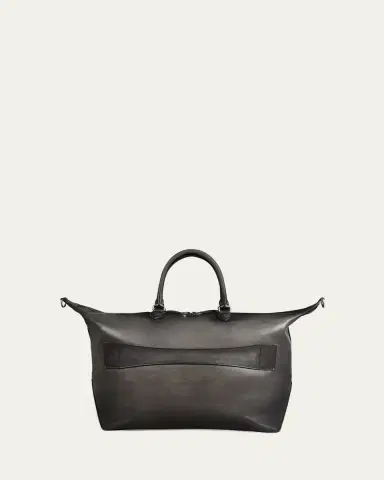 Berluti Men's Toujours Soft Scritto Leather Travel Bag | Thumbnail 2 Berluti Men's Toujours Soft Scritto Leather Travel Bag | Thumbnail 2