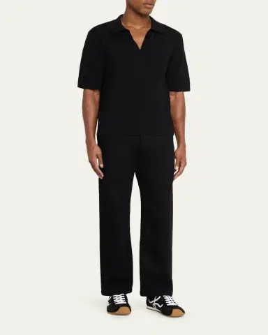 Loewe Men's Ballet Runner 2.0 Nylon & Calfskin Sneakers | Thumbnail 3 Loewe Men's Ballet Runner 2.0 Nylon & Calfskin Sneakers | Thumbnail 3