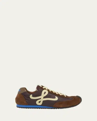 Loewe Men's Ballet Runner 2.0 Nylon & Calfskin Sneakers | Thumbnail 10 Loewe Men's Ballet Runner 2.0 Nylon & Calfskin Sneakers | Thumbnail 10