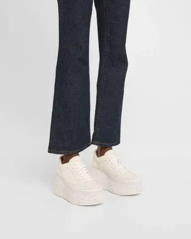 Chloé Nama Mixed Leather Platform Sneakers | Thumbnail 19