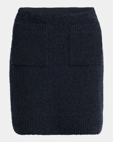 Bottega Veneta Front-Pockets Boucle Mini Skirt | Thumbnail 5 Bottega Veneta Front-Pockets Boucle Mini Skirt | Thumbnail 5