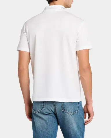 Versace Men's Medusa-Collar Pique Polo Shirt | Thumbnail 20