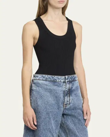 ALAÏA Sleeveless Tank Bodysuit | Thumbnail 13