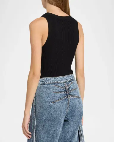 ALAÏA Sleeveless Tank Bodysuit | Thumbnail 16