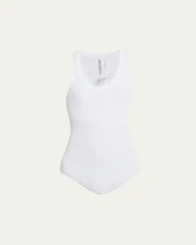 ALAÏA Sleeveless Tank Bodysuit | Thumbnail 5