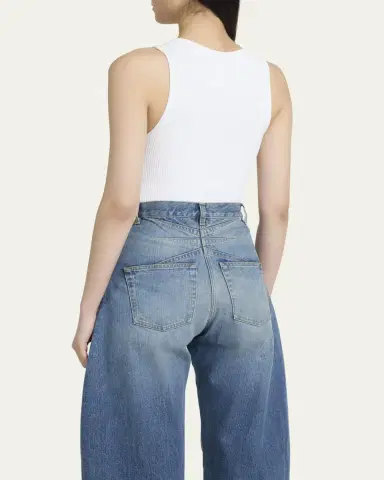 ALAÏA Sleeveless Tank Bodysuit | Thumbnail 7