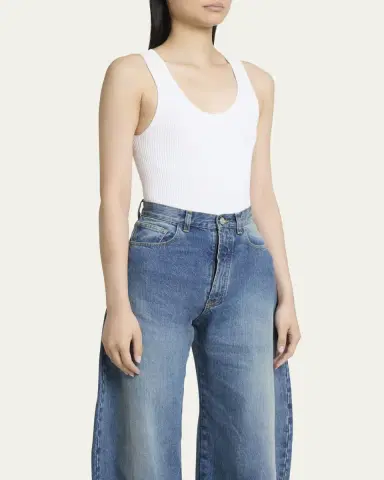ALAÏA Sleeveless Tank Bodysuit | Thumbnail 8