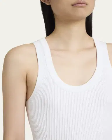 ALAÏA Sleeveless Tank Bodysuit | Thumbnail 9