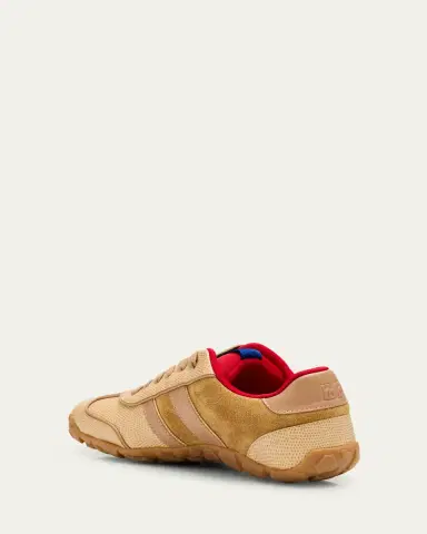 Wales Bonner Mixed Leather Low-Top Sneakers | Thumbnail 2 Wales Bonner Mixed Leather Low-Top Sneakers | Thumbnail 2