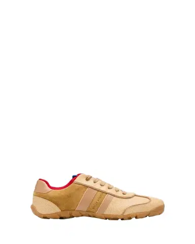 Wales Bonner Mixed Leather Low-Top Sneakers | Thumbnail 1 Wales Bonner Mixed Leather Low-Top Sneakers | Thumbnail 1