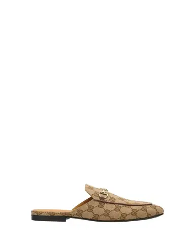 Gucci Princetown GG Canvas Bit Loafer Mules | Thumbnail 1