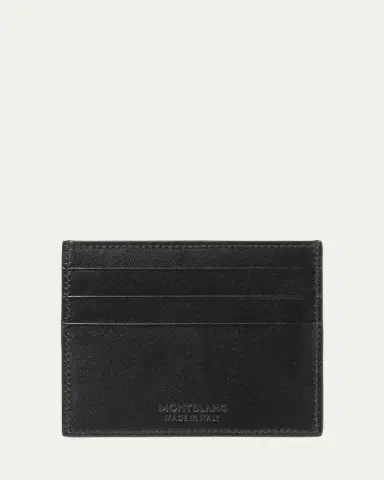 Montblanc Men's Meisterstuck Leather Card Holder | Thumbnail 3 Montblanc Men's Meisterstuck Leather Card Holder | Thumbnail 3