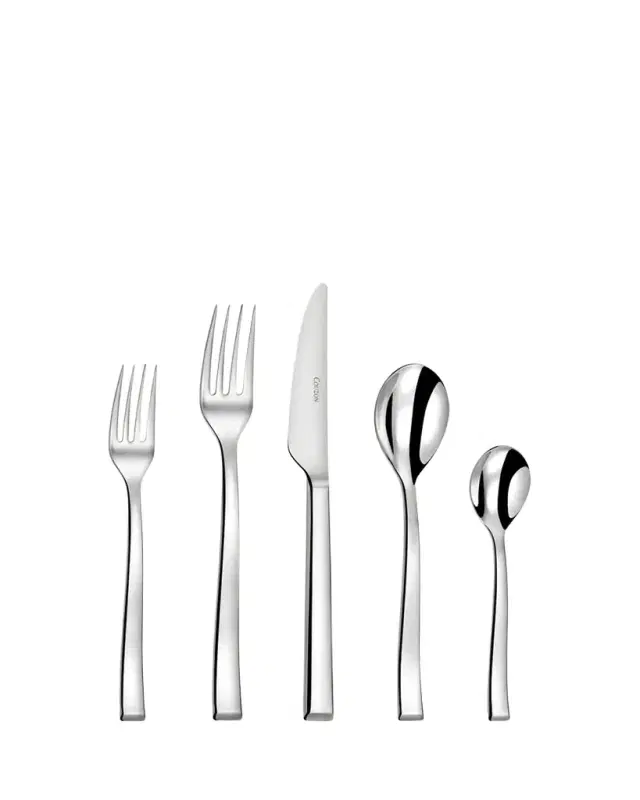 Side 5-Piece Flatware Place Setting Side 5-Piece Flatware Place Setting