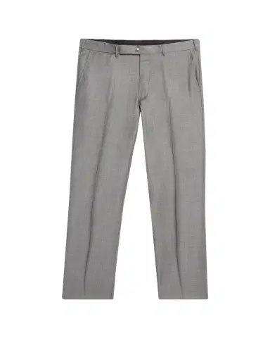 ZEGNA Men's Wool Sharkskin Trousers | Thumbnail 1 ZEGNA Men's Wool Sharkskin Trousers | Thumbnail 1