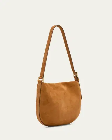 Savette The Tondo Suede Hobo Bag | Thumbnail 11
