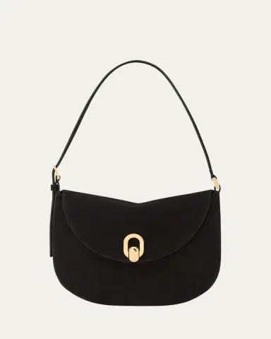 Savette The Tondo Suede Hobo Bag | Thumbnail 5