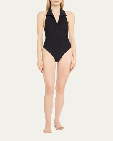 Lisa Marie Fernandez Polo One-Piece Swimsuit | Thumbnail 2 Lisa Marie Fernandez Polo One-Piece Swimsuit | Thumbnail 2