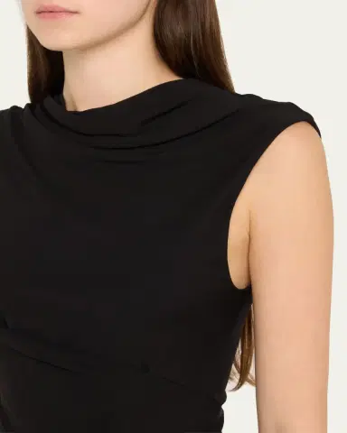 Simkhai Acacia Sleeveless Gathered Midi Dress | Thumbnail 5