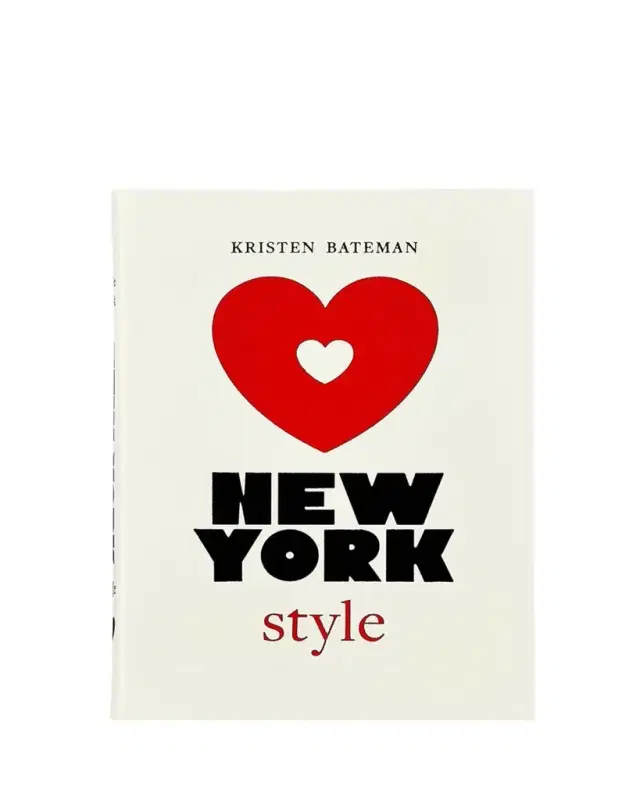 "Little Book of New York Style" Leather-Bound Book by Kristen Bateman