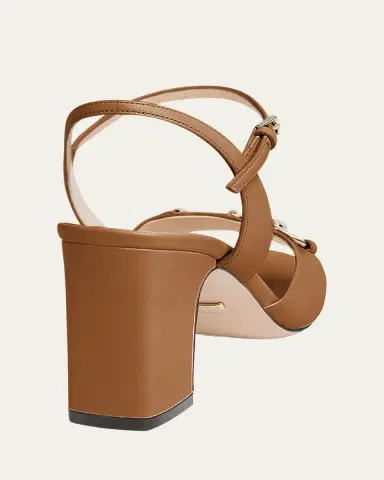 Gucci Lady Horsebit Leather Sandals | Thumbnail 4 Gucci Lady Horsebit Leather Sandals | Thumbnail 4