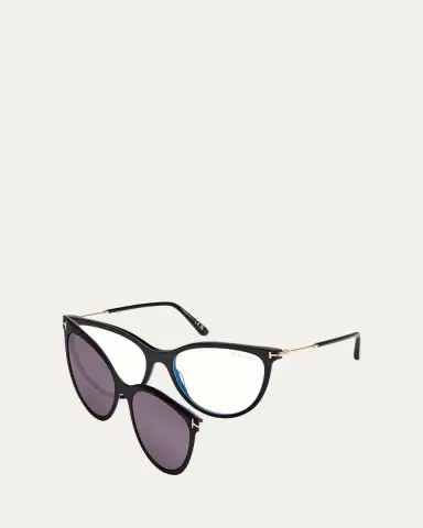 Tom Ford Blue Light Blocking Cat-Eye Glasses | Thumbnail 2 Tom Ford Blue Light Blocking Cat-Eye Glasses | Thumbnail 2