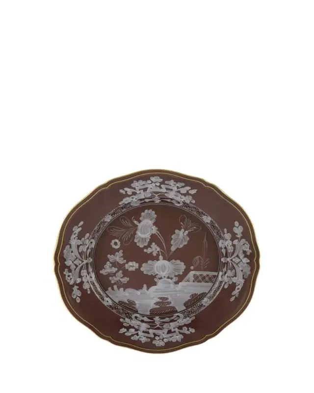 Ginori 1735 Oriente Italiano Castagna Dinner Plate