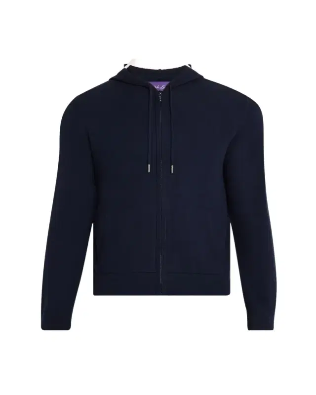 Men's Wool-Cashmere Jersey Spa Hoodie