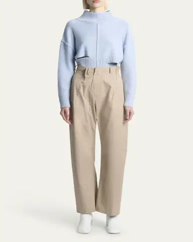 MM6 MAISON MARGIELA Cotton Twill Pants | Thumbnail 2 MM6 MAISON MARGIELA Cotton Twill Pants | Thumbnail 2