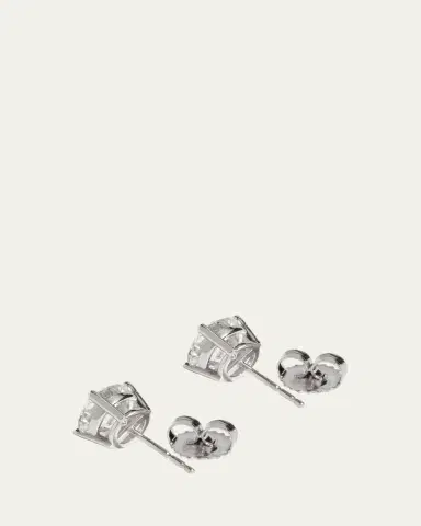 Kendall Row 14K White Gold Lab Grown Diamond Stud Earrings | Thumbnail 3