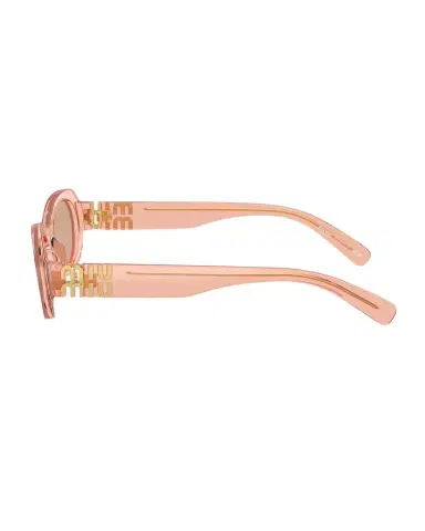 Miu Miu Logo Acetate Oval Sunglasses | Thumbnail 1