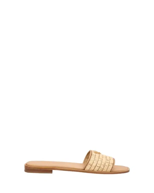 Stuoia Raffia Easy Slide Sandals