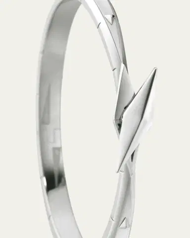 MONICA RICH KOSANN Points North Sterling Silver Cuff, Large | Thumbnail 2 MONICA RICH KOSANN Points North Sterling Silver Cuff, Large | Thumbnail 2
