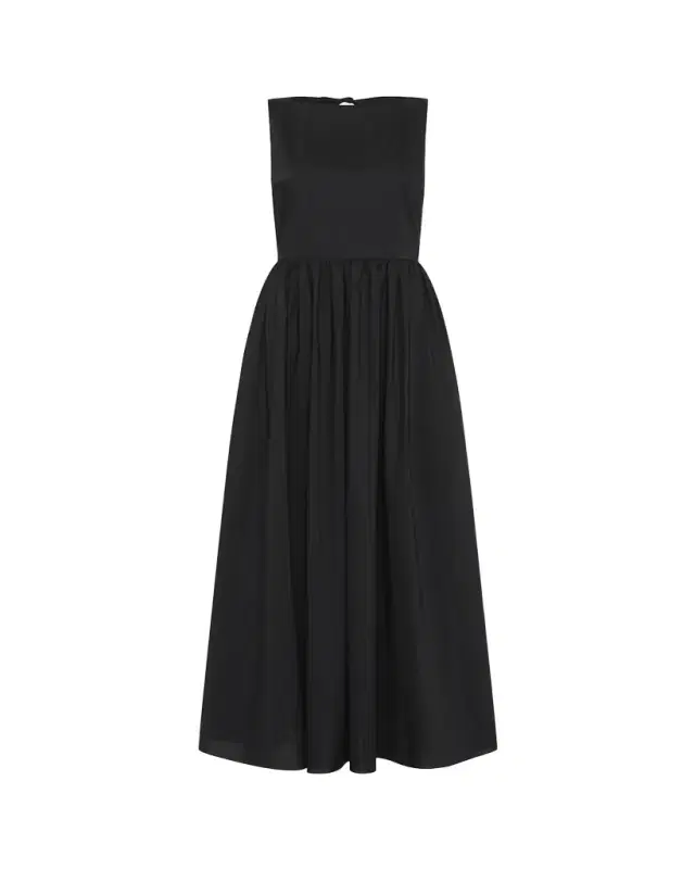 Tie Back Midi Dress