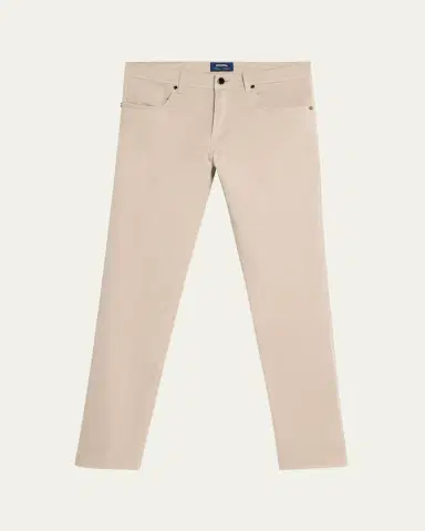 Cesare Attolini Men's Stretch Five-Pocket Pants | Thumbnail 6 Cesare Attolini Men's Stretch Five-Pocket Pants | Thumbnail 6